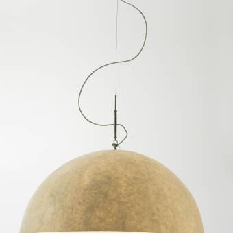 In-es.Artdesign Mezza Luna 1 Nebulite lampa wisząca średnica 70 cm