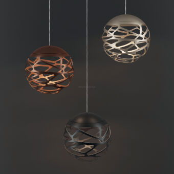 LODES KELLY  Cluster 1 Sphere LED Suspension SO lampa wisząca  kolory