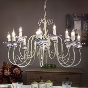 Ferroluce Sanremo Art. C410 / 12 LA lampa wisząca - żyrandol