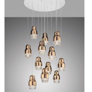 Axo Light  Fedora Suspension SP Fedo 12 lampa wisząca kolory