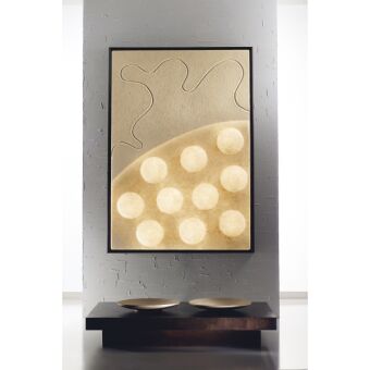 In-es.Artdesign Ten Moons kinkiet-dekoracja 175x122x12 cm