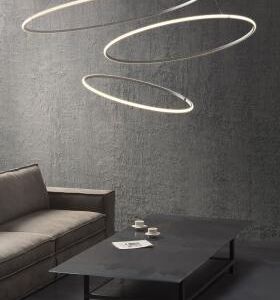 Fabbian Olympic F45   LED lampa wisząca kolory