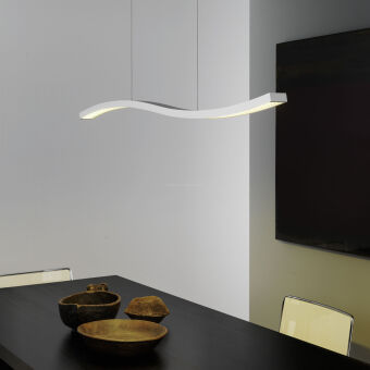 Fontana Arte Serpentine 4175BI  LED  lampa wisząca 