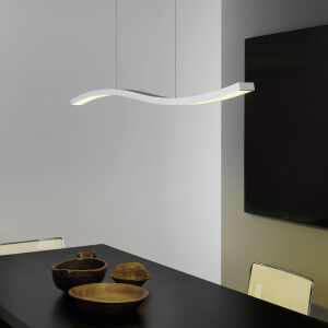 Fontana Arte Serpentine 4175BI  LED  lampa wisząca 