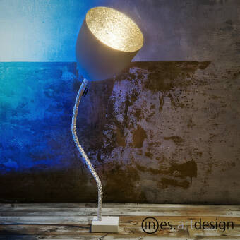 In-es.Artdesign Flower Cemento lampa podłogowa kolory