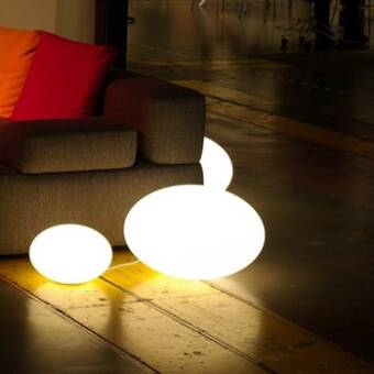 CPH Lighting  Eggy Pop In lampa podłogowa/stołowa wielkości