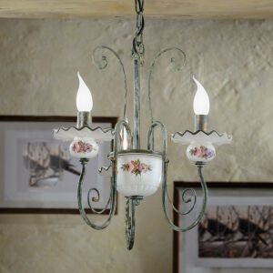 Ferroluce Sanremo Art. C410/ 3 LA lampa wisząca-żyrandol
