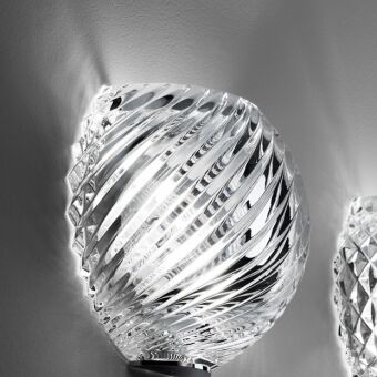 Fabbian D82 D98 00  Swirl kinkiet