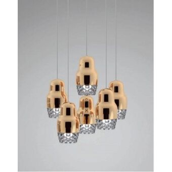 Axo Light  Fedora Suspension SP Fedor 6 lampa wisząca kolory