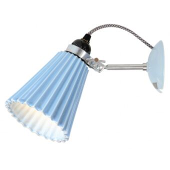 Oryginal BTC Hector Medium Pleat Wall Light  FW 384 kinkiet kolory/typy