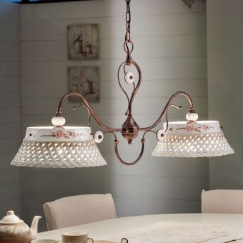 Ferroluce Verona Art. C1222 BL lampa wisząca