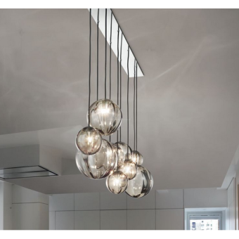 Vistosi Puppet  SP L9 lampa wisząca kolory