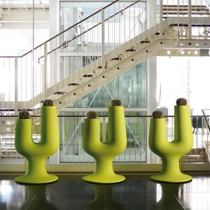 Euro3plast Plust Collection  Cactus  Art.6221 / 6521 / 6821 donica matowa/lakierowana/kolory 