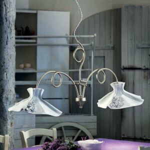 Ferroluce Lecco Art. C 1296 BL lampa wisząca / żyrandol