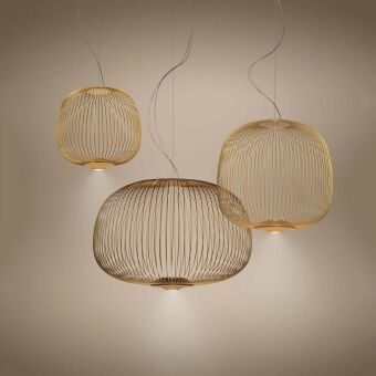 Foscarini Spokes 2 Piccola LED lampa wisząca  kolory