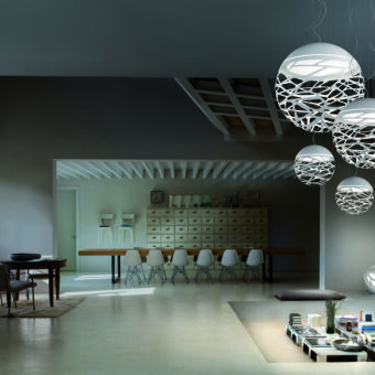 LODES  KELLY  Medium Sphere 50   średnia kulista lampa wisząca 