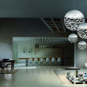 LODES  KELLY  Medium Sphere 50   średnia kulista lampa wisząca 