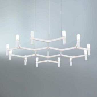 Nemo Crown Plana Minor  LED nowoczesny żyrandol kolory