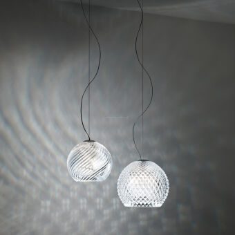 Fabbian D82  Diamond lampa wisząca wielkości 