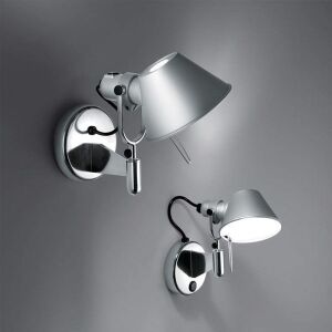 Artemide TOLOMEO  Micro Faretto  HALO /LED kinkiet  - reflektor kolor aluminium typy
