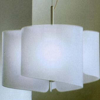 Selene Illuminazione  art.0370 /3 Sospensione Papiro 3 x 100W  lampa wisząca kolory