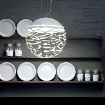 LODES  KELLY  Large Sphere 80 S największa kulista lampa wisząca kolory