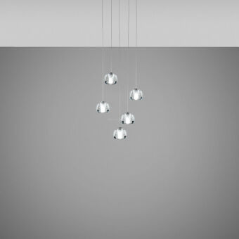 Fabbian Multispot  Beluga F32 A27 00 LED  lampa wisząca
