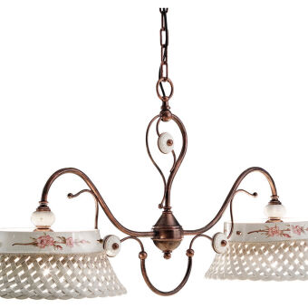 Ferroluce Ceramika Verona  art. C 1222 lampa wisząca