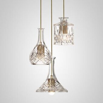 Lee Broom Decanterlight Chandelier 3 Piece żyrandol - lampa wisząca