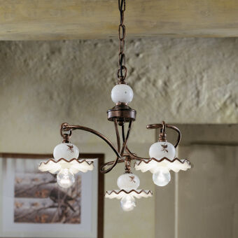 Ferroluce Roma Art. C403 / 3 LA lampa wisząca
