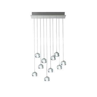Fabbian Multispot Beluga  F32 A28 00 LED lampa wisząca