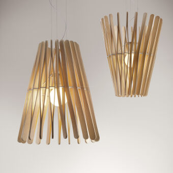 Fabbian F23 Stick lampa wisząca  E27 wielkości