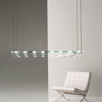 Fabbian D42 Sospesa lampa wisząca HALO / LED wielkości