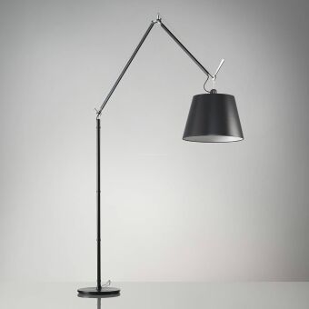 Artemide Tolomeo Mega Floor HALO/LED kolor czarny  lampa podłogowa wielkości