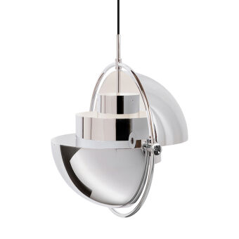 Gubi Multi -  Lite  Pendant  - small chrome base lampa wisząca kolory