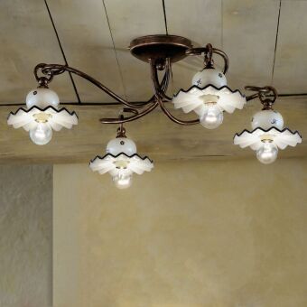 Ferroluce Roma Art. C404 / 4 PL plafon 