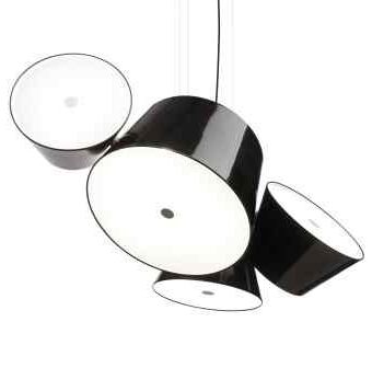 Marset Tam Tam  Mini  lampa wisząca  kolor czarny + czarny