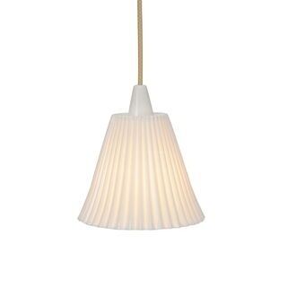 Oryginal BTC Hector FP 156 Medium Pleat Pendant Light lampa wisząca 