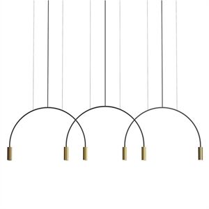 Estiluz Volta L165.3D LED lampa wisząca kolory/typy