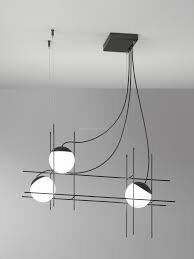Vistosi Plot Frame SP 3 LED - Plot Frame SP 4  LED lampa wisząca  typy