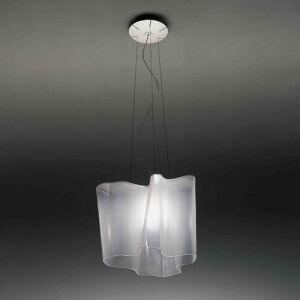Artemide LOGICO  Sospensione Singola  lampa wisząca klosz największy