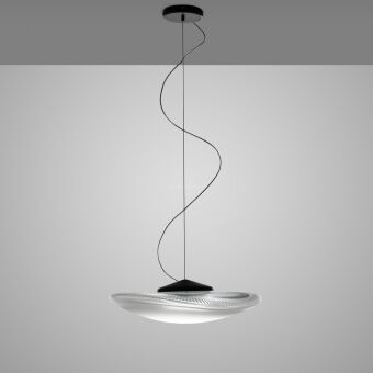 Fabbian F35 Loop lampa wisząca HALO / LED typy