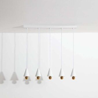 Petite Friture Cherry Pendant System Line Plate w/XS 5pc lampa wisząca kolory