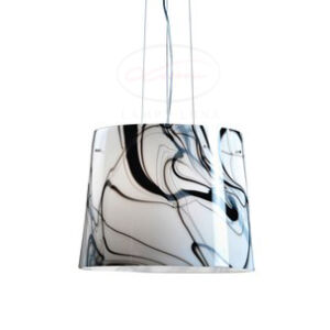  Mazzega1946   White&Black SO 3048  lampa wisząca